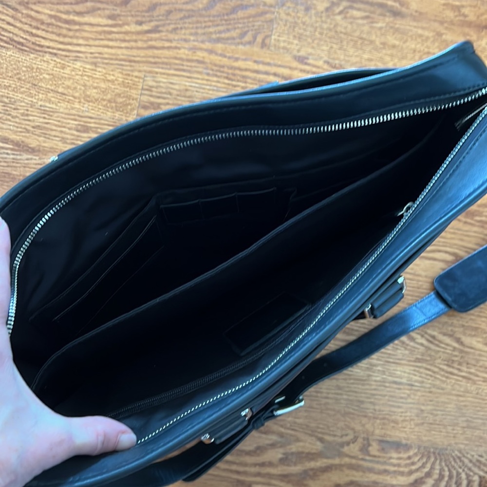 Coach Leather Computer Bag - Picture 4 of 5
